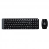 LOGITECH MK220 Q TR SIYAH KABLOSUZ KLAVYE+MOUSE SET - 1