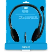 LOGITECH H111 STEREO SİYAH KULAKLIK - 6