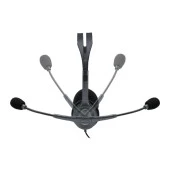 LOGITECH H111 STEREO SİYAH KULAKLIK - 9