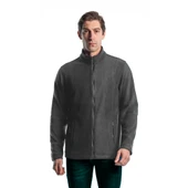 Şensel, Erkek Polar Mont, Koyu Gri -99E432- Fermuarlı, Cepli - 1