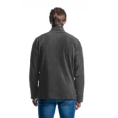 Şensel, Erkek Polar Mont, Koyu Gri -99E432- Fermuarlı, Cepli - 3