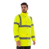 Yüksek Görünürlüklü Reflektörlü Kaban, Fosforlu Sarı -61E366- - 2