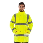 Yüksek Görünürlüklü Reflektörlü Kaban, Fosforlu Sarı -61E366- - 1