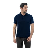 Şensel, Polo Yaka Tişört, Lacivert -136E745- T-shirt, Tshirt, Kısa Kollu - 1