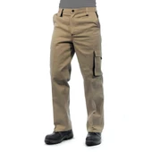 Şensel, İş Pantolonu, Bej-Lacivert, Komando Cepli -54E1511- - 3