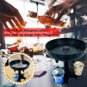 6 Atış Schnaps Dispenser Ve Taşıyıcı - Partiyi Hızlandırır) Plastik Aparat - 4