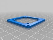 Multiwii Se Tahta Adaptörü - 50X50Mm İla 40X40Mm Plastik Aparat - 2