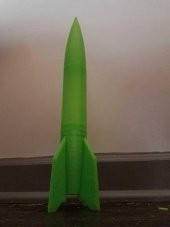 V2 | A4 Füze Model Roket 1:40 Ölçekli Plastik Aparat - 11
