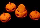 Jack-O-Lantern Snap-On Kapak Aksesuar Hediyelik Aparat - 1