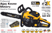 Sgs SGS5354 Benzinli Ağaç Kesme Makinesi - 1