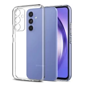 Samsung Galaxy A54 5G Kılıf Kamera Korumalı Silikon Şeffaf Kapak - 1