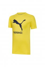 Fenerbahçe Orijinal Puma Sıfır Yaka Sarı T-Shirt Hediyelik Ahşap Kutulu - 2