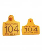 Büyükbaş Hayvan Kulak Küpesi Turkuaz 1-200 Arası - 4
