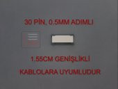 30 PİN 0.5MM ADIMLI FLEX KABLO UZATICI FFC UZATMA SOKETİ FLEKS EKLEME BİRLEŞTİRME APARATI KONNEKTÖRÜ - 1