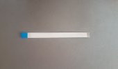 14 Pin 10cm Ters 0.5mm Adımlı Esnek Flex Kablo Awm 20624 80c 60v Şerit Fleks Film - 1