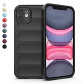 iPhone 11 Kılıf Optimum Lens Çerçeveli Silikon Kapak - 1