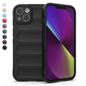 iPhone 14 Kılıf Optimum Lens Çerçeveli Silikon Kapak - 1