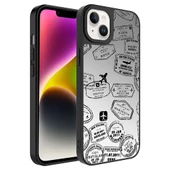 Apple iPhone 14 Plus Kılıf Aynalı Desenli Kamera Korumalı Parlak Zore Mirror Kılıf thumbnail 8