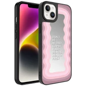 Apple iPhone 14 Plus Kılıf Aynalı Desenli Kamera Korumalı Parlak Zore Mirror Kılıf thumbnail 11