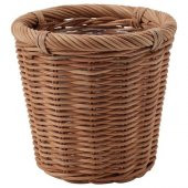 Hasır Görünümlü ,Rattan Saksı MeridyenDukkan 12 cm Bitki-Çiçek Saksısı - 1
