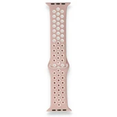 Apple Watch 38-40mm Silikon Kayış - Lila/Beyaz thumbnail 2