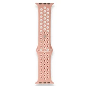 Apple Watch 38-40mm Silikon Kayış - Pudra/Beyaz thumbnail 2