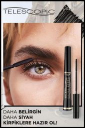 LOREAL PARİS MASKARA TELESCOPİC CARBON BLACK - 5