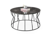 Lale Metal Orta Sehpa Yuvarlak 80x43cm - 4