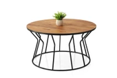 Kum Saati Metal Orta Sehpa 80x43cm - 2