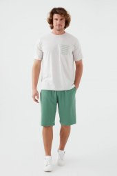 Rolypoly Erkek Kısa Kol Bermuda Pijama Takım 3092 thumbnail 3