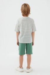 Rolypoly Erkek Çocuk Kısa Kol Bermuda Pijama Takım 3092 - 4