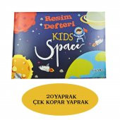 Çınar Uninote Resim defteri Dikişli Büyük Boy A4 20 Yaprak 1 Adet 20000 - 3