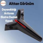 Aspen 12'li Set Mobilya Kanepe Koltuk Tv Ünitesi Ayağı Ayakları Destek 20 Cm Siyah Konsol - 3