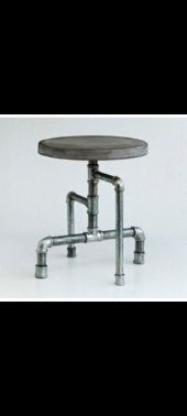 Dekoratif Borudan Sehpa - 1