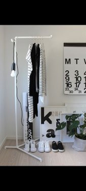 Dekoratif Borudan Askılık - 1