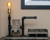 Dekoratif Borudan Takılık ve Lambader - 2