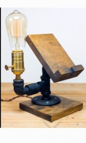 Dekoratif Masaüstü Aydınlatma Lambader ve Sehpa - 1