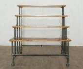 Dekoratif Borudan 4 Katlı Sehpa - 3