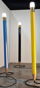 Dekoratif Ahşap Kalem Lambader thumbnail 2