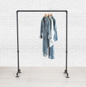Dekoratif Borudan Askılık 125 cm - 2