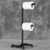 Dekoratif Borudan Tuvalet Kağıdı Askılık - 1