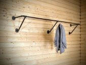 Dekoratif Borudan Askılık 200 cm - 3