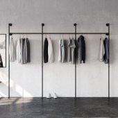 Dekoratif Borudan Askılık 150 cm - 1