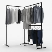 Dekoratif Borudan Askılık 350 cm - 2