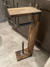 Dekoratif Tuvalet Kağıdı Askılık - 1