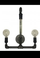 Dekoratif Duvara Borudan Lamba - 1