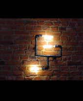 Dekoratif Duvara Borudan Lambader - 1