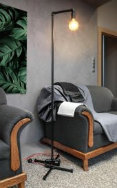 Dekoratif Borudan Aydınlatma Lambader - 1