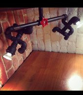 Dekoratif Tavana Borudan Aydınlatma Lambader - 1