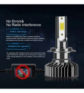 2 Adet H7 Mini Led Xenon Bulut Teknolojisi 70W 10000LM 6500K Yüksek Güç - 2